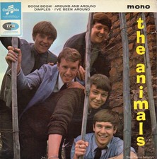 ANIMALS   'THE ANIMALS'   UK COLUMBIA 4trk PICTURE SLEEVE EP 60s POP/MOD/BEAT