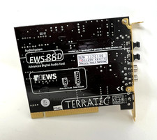 Terratec Promedia EWS 88D Advanced Digital Audio Tool, Professional Sound Card