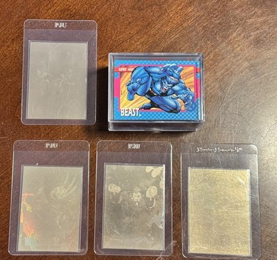1992 Uncanny X-Men Full Base Card Set (1-100) + 4/5 hologram Chase cards 