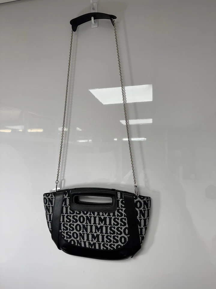 MISSONI MILANO Black Crossbody Bag Brand New GENUNIE RRP £725 #F3 - Image 3 of 4