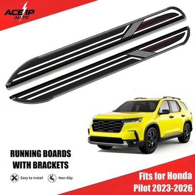 Fixed Running Boards Side Steps Pedals Fits for Honda Pilot 2023 2024 2025 2026