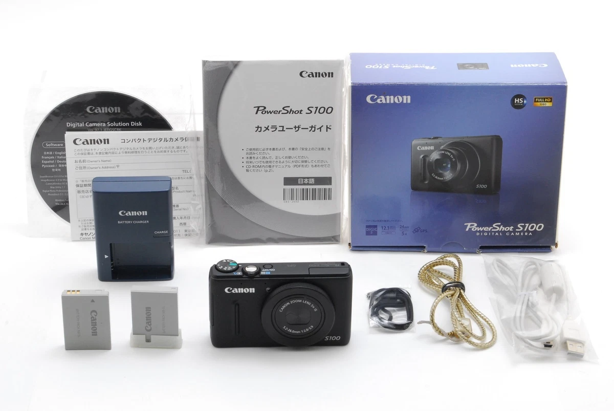 Цифровые фотоаппараты Canon PowerShot S100 - огромный выбор по
