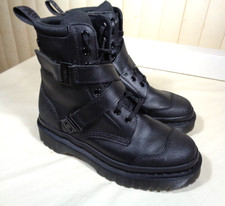 Dr. Martens 1460 Bex Tech Leather Lace zip Boots Women's Size 9 NEW/unused