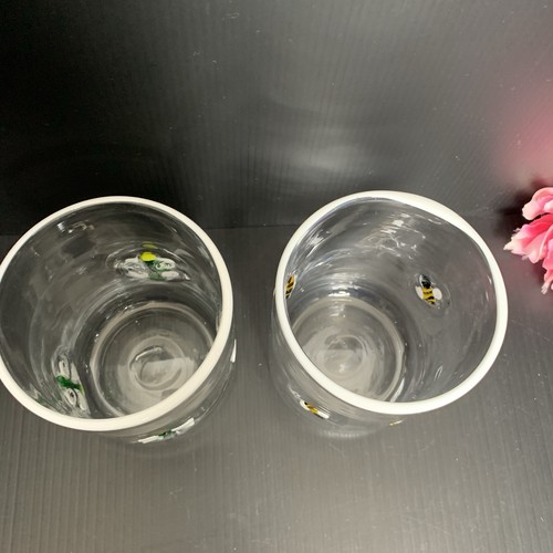 Anthropologie - Clear 3D Bug Icon Lola Jovie Juice Glass - Set of 2 - Bild 11 von 14