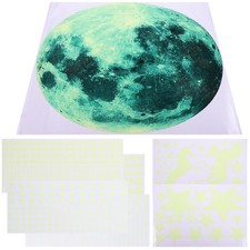  Adesivo murale decalcomania decorazione fluorescente autoadesivo stella stickers