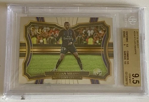 2017 Panini Select G-13 Kylian Mbappe