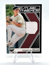 Teddy McGraw 2023 Panini Elite Extra Edition Future Threads #FT-TM Mariners
