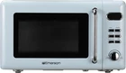 MWR7020BL Retro Compact Countertop Microwave Oven with Button Control, LED Displ