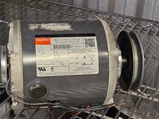 Dayton 5K260BG Belt Drive Fan & Blower Motor – 1/4 HP 115V 1725 RPM ODP