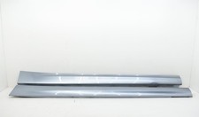 2010 Bmw E90 Left Right Side Skirts Rocker Panel Set Blue Water Metallic 896 Oem