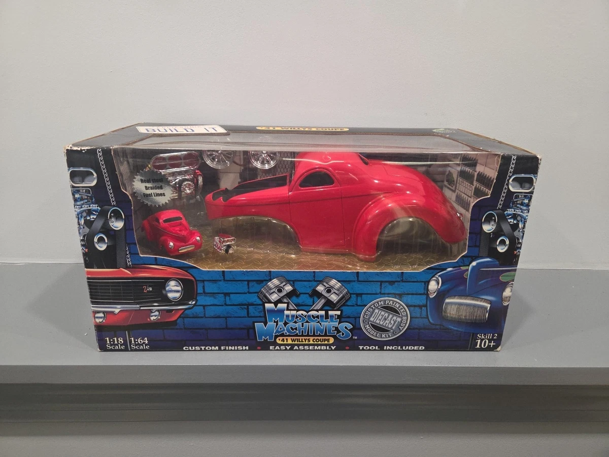 Muscle Machines Willys 1:18 Scale Diecast Cars, Trucks & Vans for