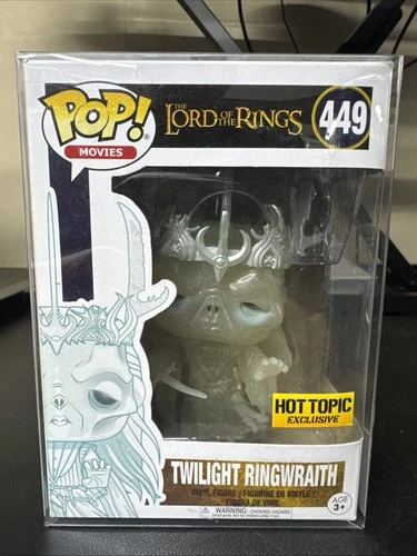 Lord Of The Rings Twilight Ringwraith #449 Hot Topic Exclusive Pop w Protector