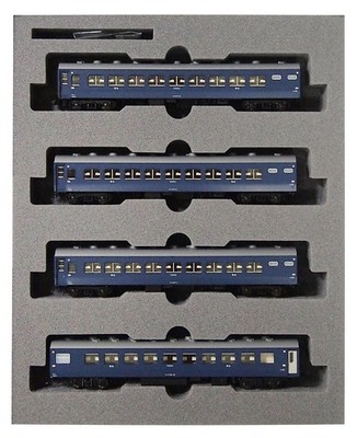 KATO N Gauge Sleeper Express Ondo add-on 4car Set SP Project 10-1349 Model Train