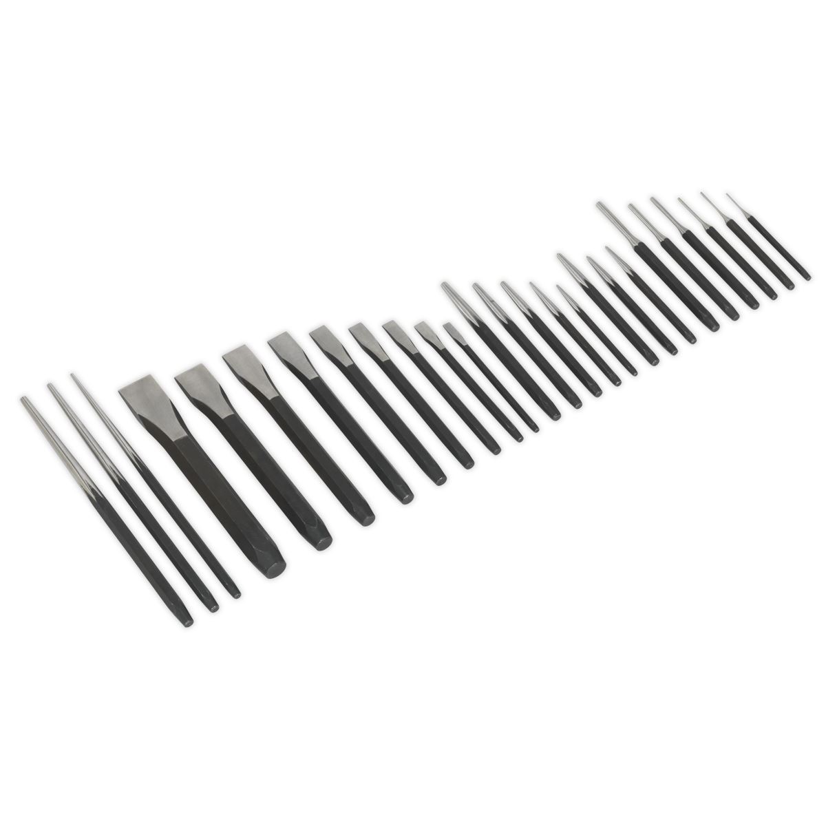 Sealey Punch & Chisel Set 26Pc - Image 3