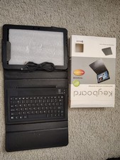 Bluetooth Keyboard Folding Leather Cover Case Stand Samsung Galaxy Tab 2 P7510..