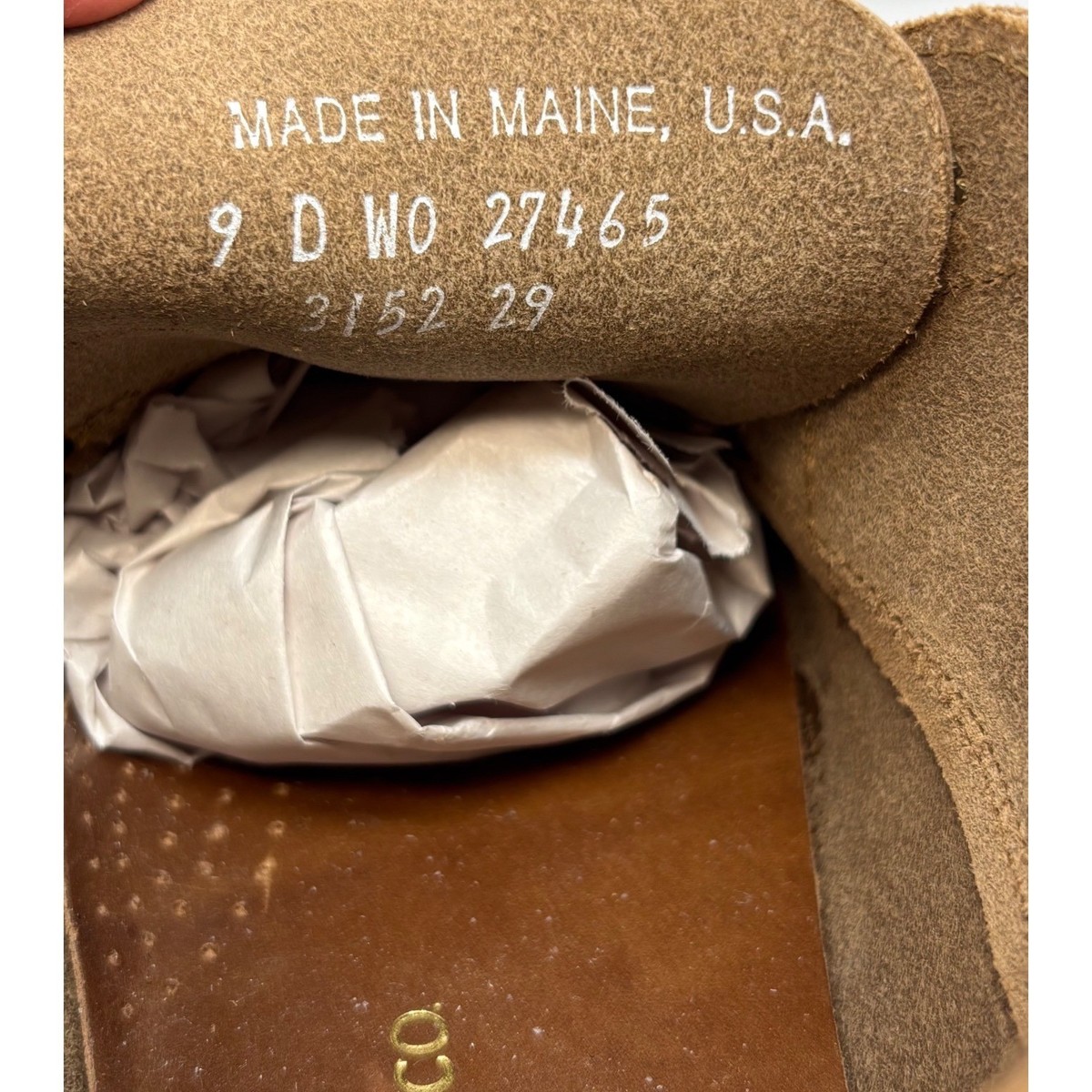 Rancourt & Co Acadia Chukka Boots Mens 9 D Natural Leather  display picture 3
