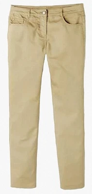 PANTALON femme satiné - beige-Taille 48 - Photo 1/3