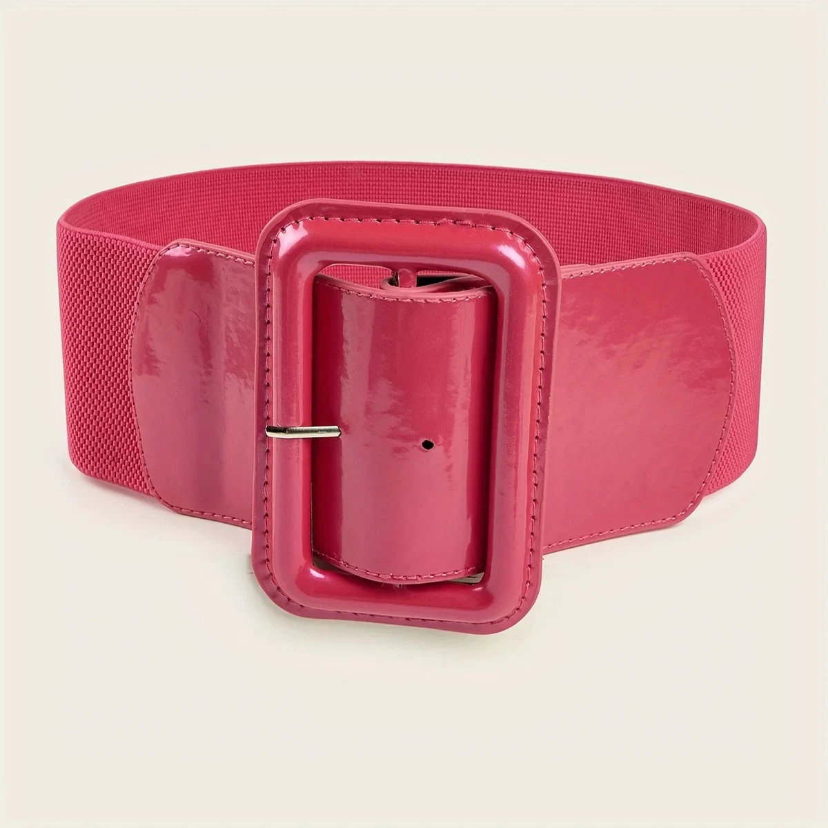 Vintage 70s Red Leather Waist Belt with Wrapped Buckle adjustable women’s NWT COACH VINTAGE CLASSIC RED LEATHER WOMEN main image 4