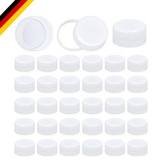 50 Stück Weißer Schraubverschluss 28,5 mm für Flaschen, Spill-proof, langlebi...