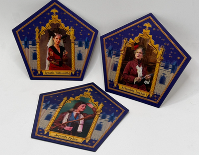 Universal Wizarding World Harry Potter Chocolate Frog 3 Card