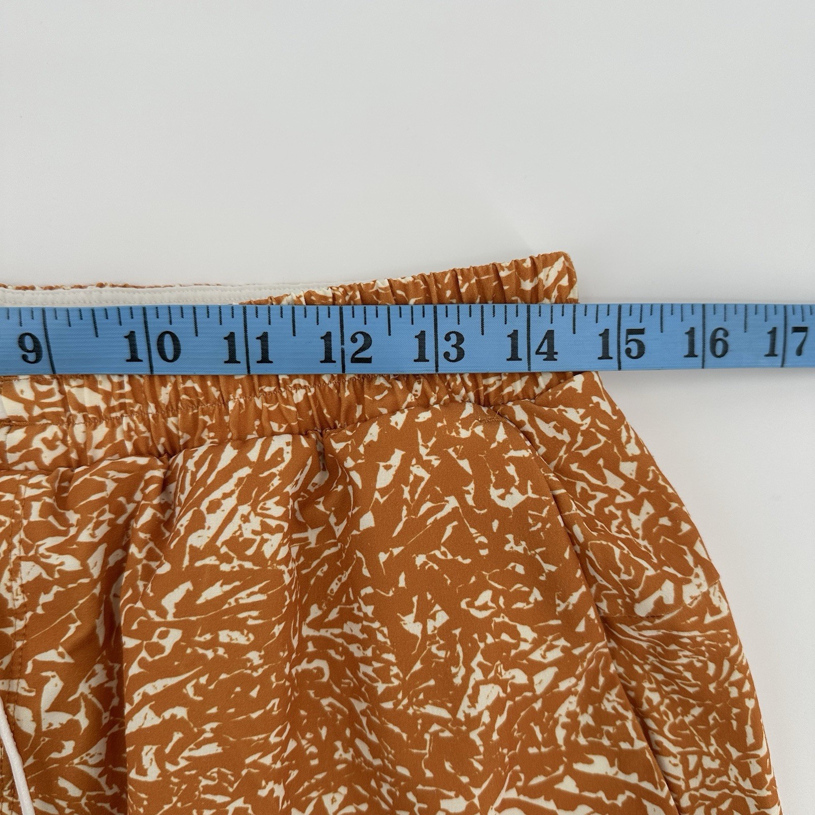 Lululemon Shorts Mens Medium Pool Short 7” Autumn Sorbet Orange Clementine Lined image 5