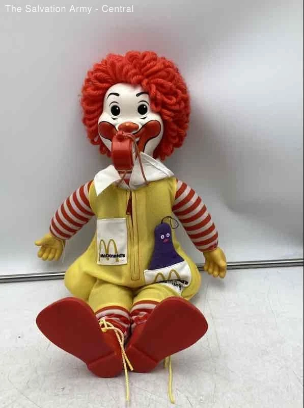 Ronald Mcdonald Doll for sale | eBay