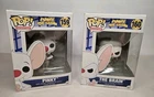 Funko Pop! Animation #159 & #160 Pinky And The Brain Figure Set of 2- See Pics