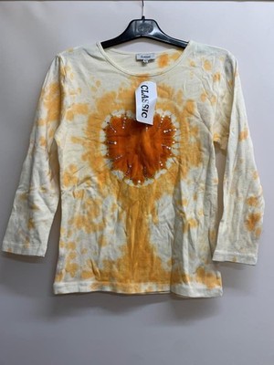Classic Orange Heart Long Sleeve Shirt (Classic) Free UK P&P Top-quality