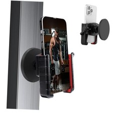 Gym Magnetic Phone Holder,3.46 inch Strong Magnetic Base Aluminum Alloy Ball