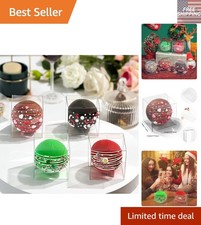 Clear 3x3x3 Inch Boxes 100 Pack of Small Gift Favor Packaging Solutions