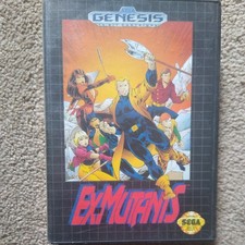 Sega Genesis: Ex-Mutants (1992) Complete in Box, Authentic, Includes Manual