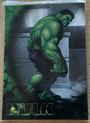 Marvel The Hulk Film Fla-vor-ice Karte H4 versiegeltes Paket