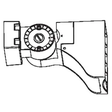 Sunlite 85348-Su Adjustable Wall Mount Die-Cast Aluminum Bracket Bronze Finish