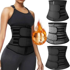 Women Waist Trainer Corset Sauna Sweat Yoga Weight Loss Body Shaper Trimmer Belt