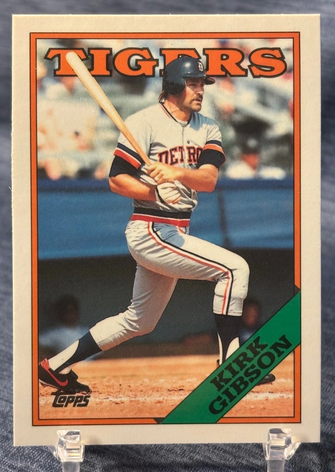 Kirk Gibson trading card