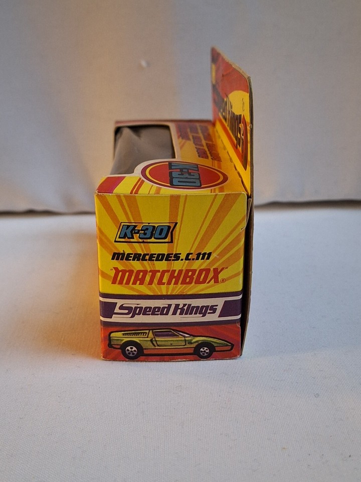MATCHBOX SPEED KINGS K30 MERCEDES C.111 Mint in original Mint Box eBay