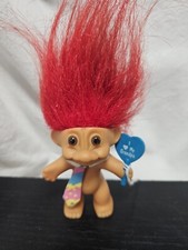 Vintage Russ Troll I Love My Grandpa Wearing A Tie Red Hair