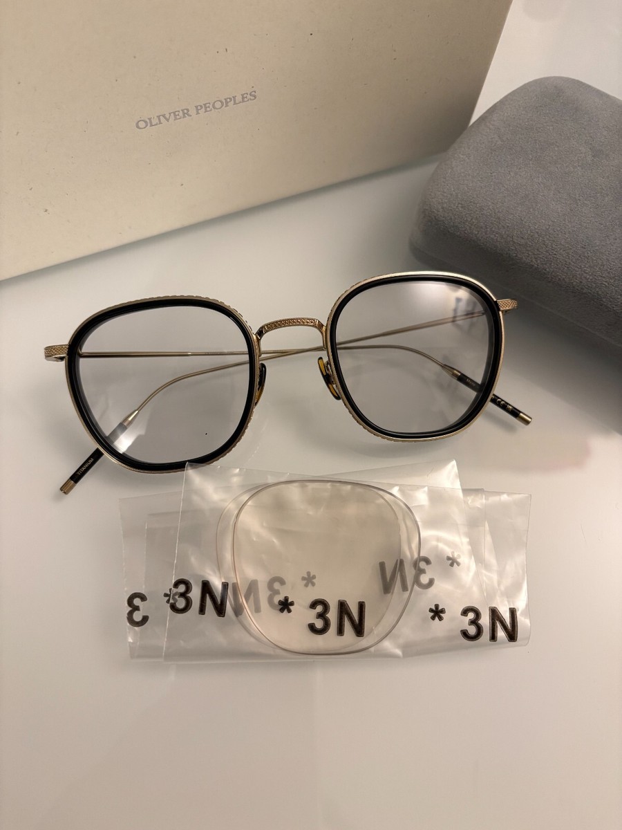 OLIVER PEOPLES TK-9 OPTICAL OV1321T in Black/ Silver Mist MSRP$740