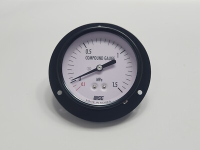 WISE COMPOUND GAUGE -0.1 TO 1.5 MPA