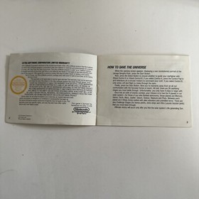 Gyruss (NES, Nintendo Entertainment System, 1989) w/ sleeve and manual