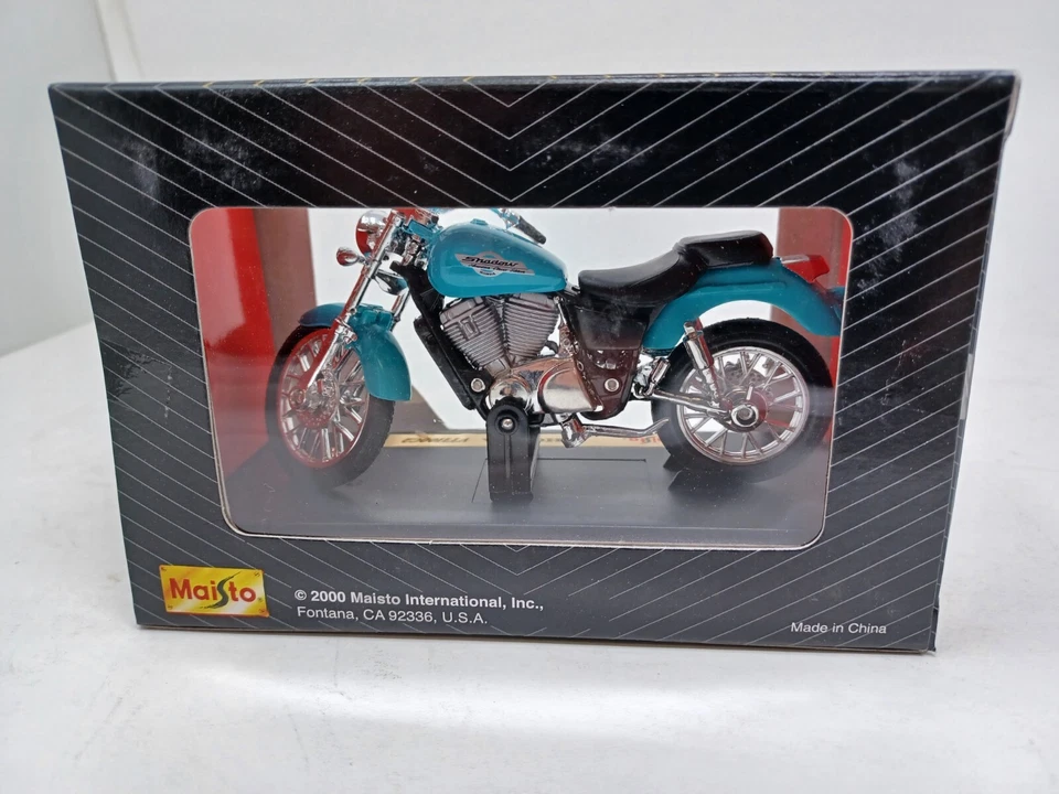 Moto diecast Maisto Honda VT1100C2 1:18 edición especial Foto 2 de 2