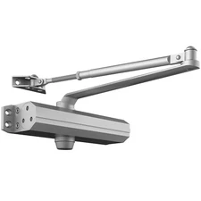 330lbs Commercial Door Closer Heavy Duty Residential Hydraulic Auto Silver