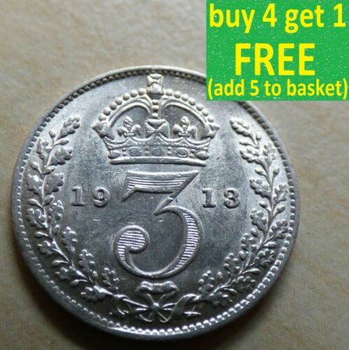 George V Threepence 3D Silver Coins Choose your date 1910-1936 - Picture 1 of 143