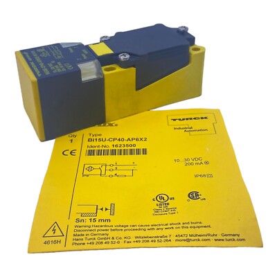 TURCK Bi15U-CP40-AP6X2 Näherungssensor 1623500 10 30V DC 200mA
