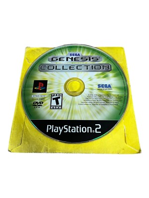 Sony PlayStation 2 PS2 Disc Only TESTED Sega Genesis Collection