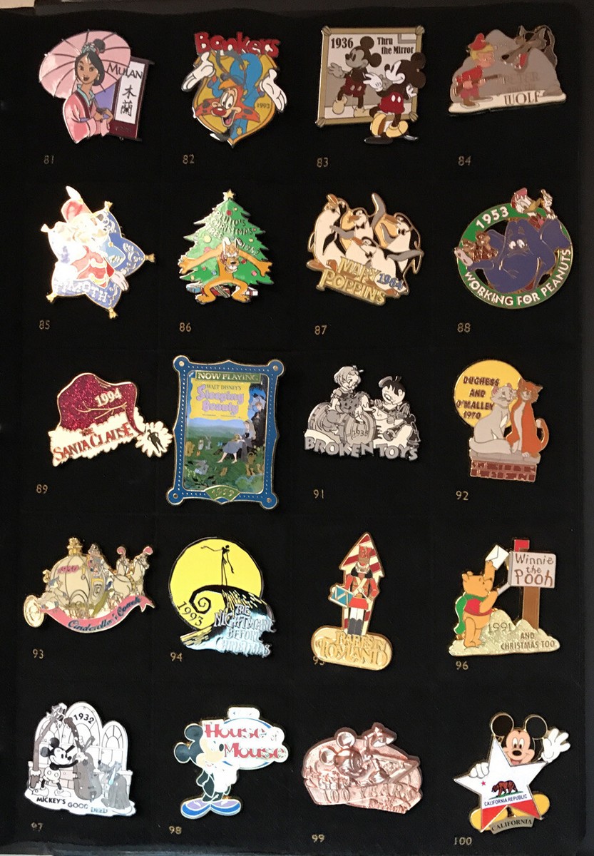 WALT Disney 100 years of Dreams ピンズまとめ売り WALT Disney 100 years of Dreams ピンズまとめ売り