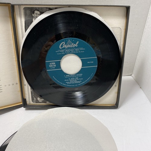 High Society Crosby, Kelly, & Sinatra Box Set (4) 45 RPM Records #EDM 750 - Picture 3 of 7