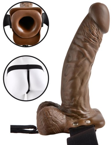 Large Hollow Dildo For Men with Erectile Dysfunction AID Sex-Toys For Couples - Picture 1 of 7