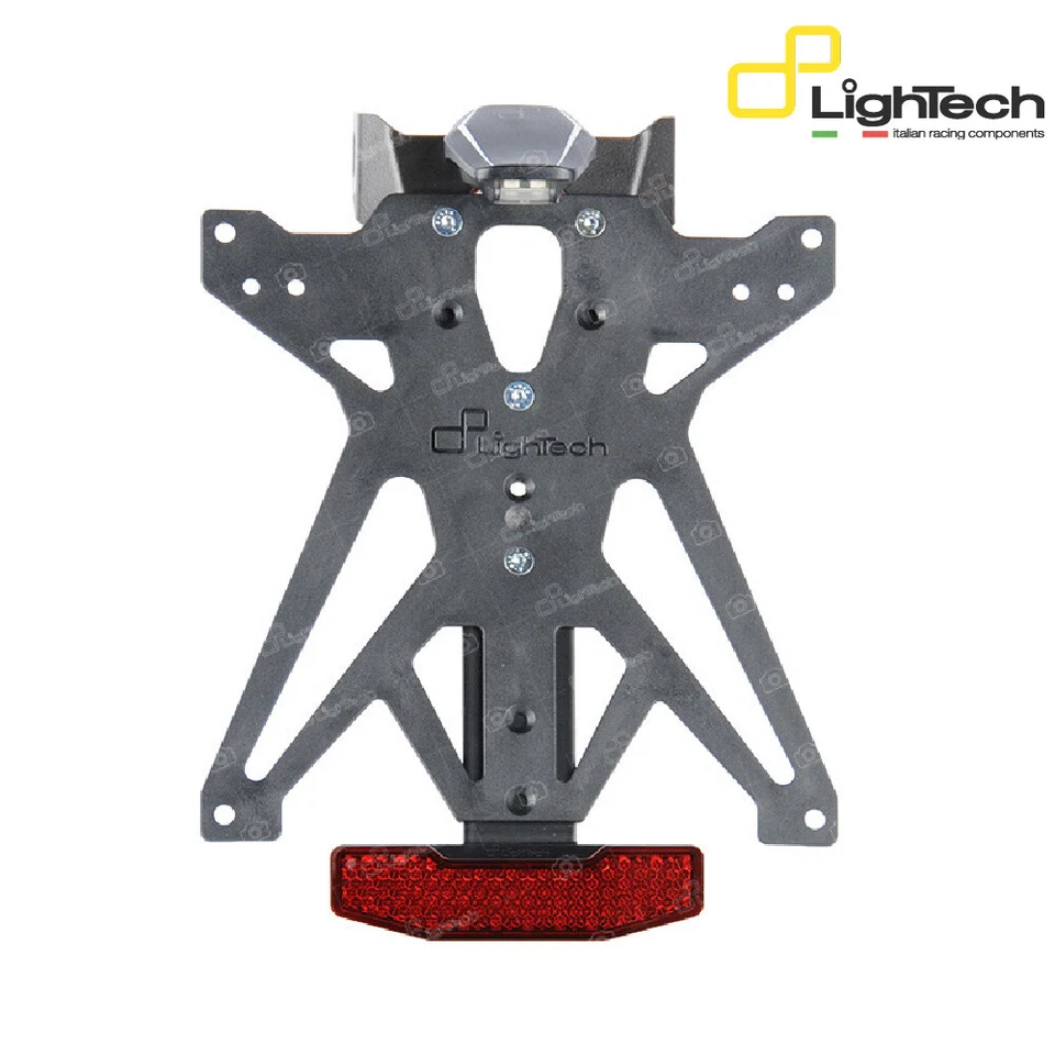 LIGHTECH Adjustable License Plate Holder Kit Honda CB 650F 2014 > 2018 - Image 3 of 3