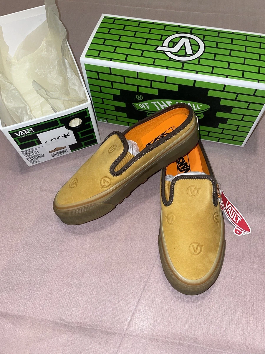 VANS VAULT X LQQK OG MULE LX HONEYCOMB SIZE 5men 6.5 Women